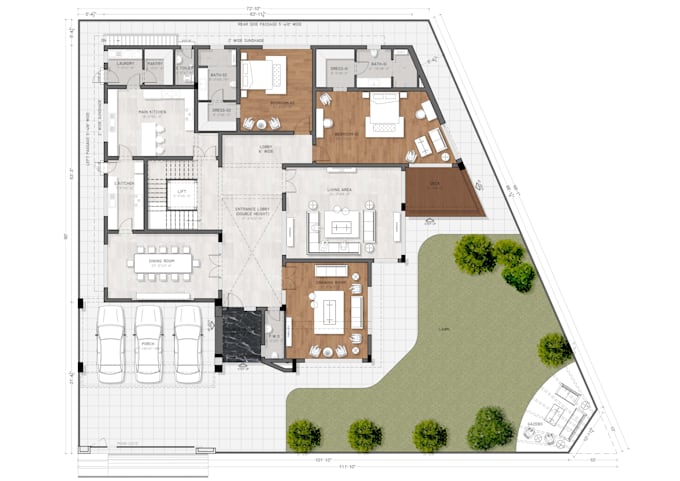 be your architect for house planning and building  design