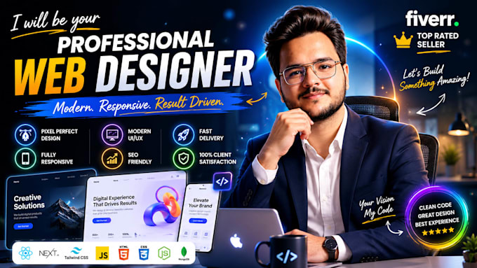 design a modern responsive