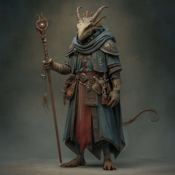 do fanatsy character art for you