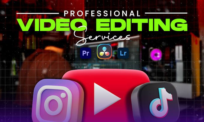 do professional video editing