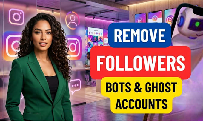 clean or remove bots and ghost followers from instagram