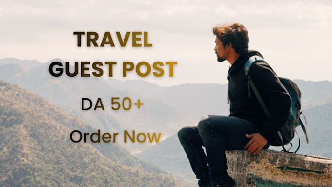do travel guest post on high da websites