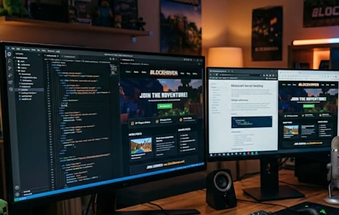 make you a website for your all minecraft related needs