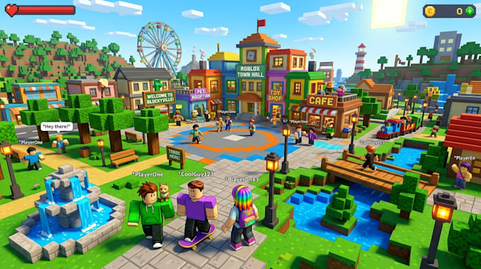 develop roblox game, lua scripting, full game creation, roblox scripter, maps