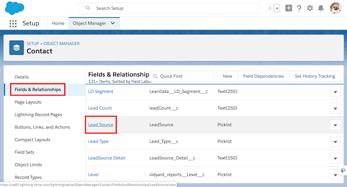 customize salesforce objects, fields, page layouts and record types