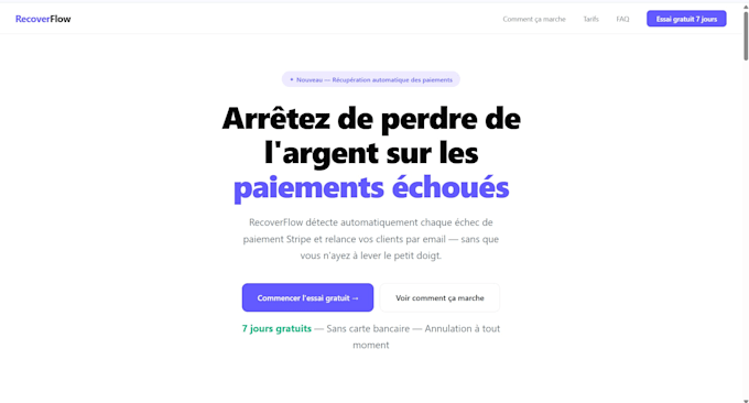 créer une landing  professionnelle convertit pour ta startup