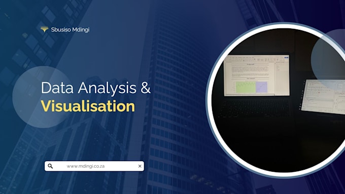 analyse your data and create visualisations in r or python