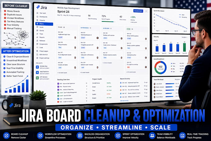 clean up optimize and organize your jira boards