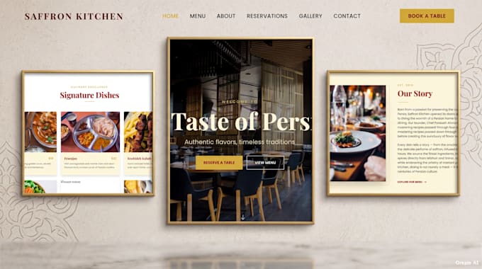 design and develop modern responsive websites