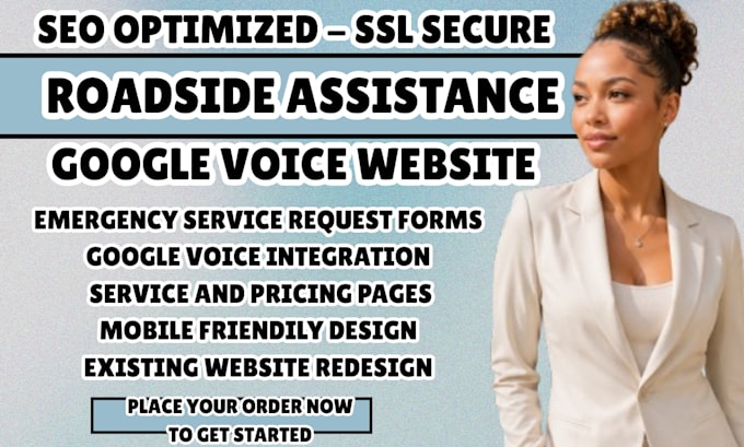 roadside assistance google voice website website  towing website locksmith webs