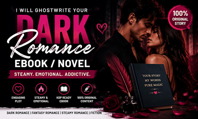 ghostwrite a steamy romance novel that hooks readers