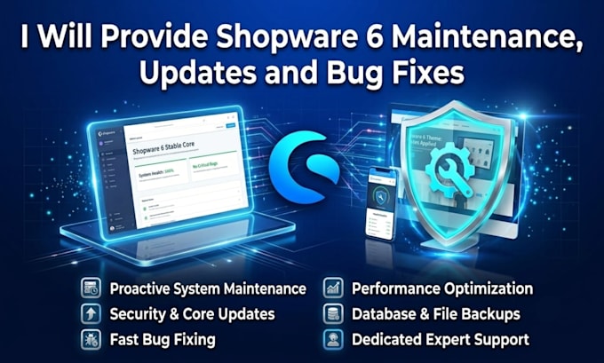 host, maintain and update your shopware 6 ecommerce store
