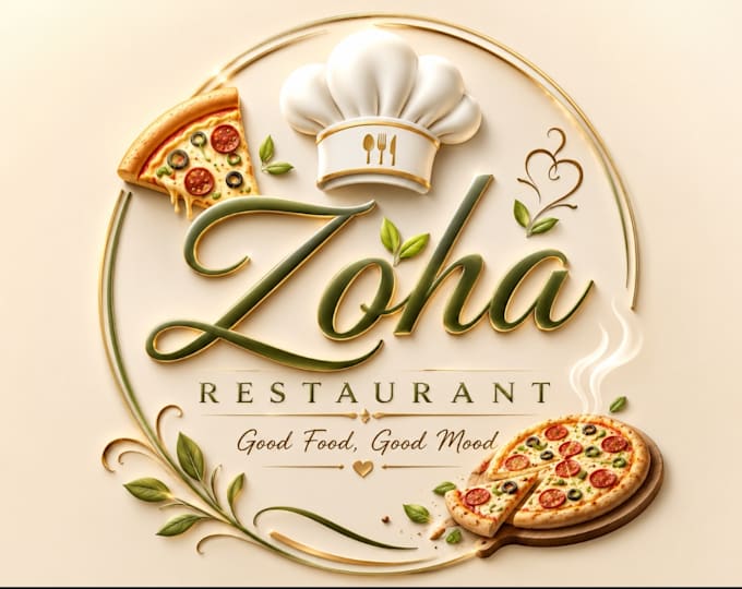design a modern restaurant logo