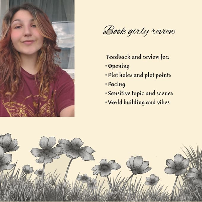 do beta reading and character analysis for your book