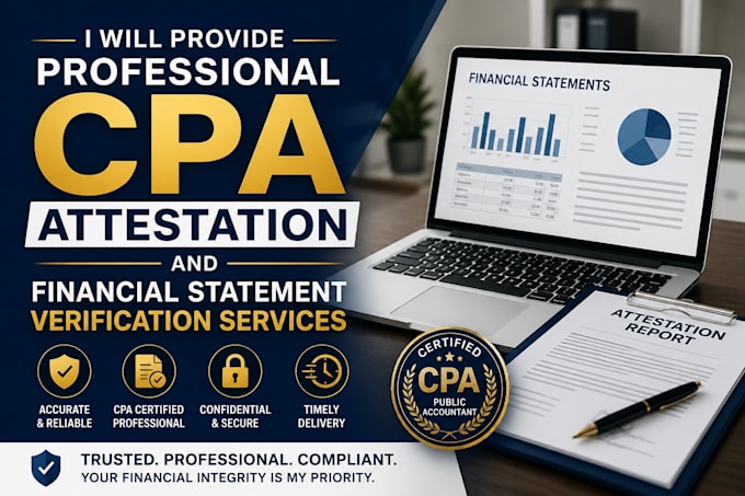 provide professional CPA attestation and financial statement verification servic
