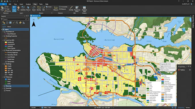 design gis maps, satellite maps, drone maps, lidar maps, digital elevation model