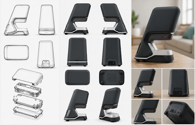 do industrial product design for your new idea