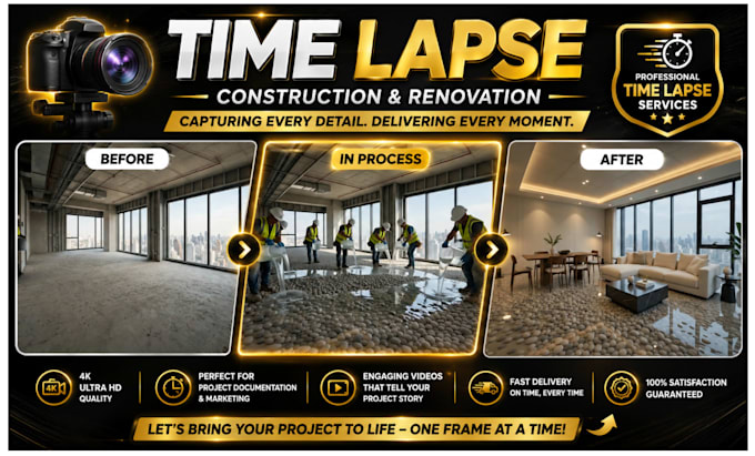 do construction time lapse hyper lapse epoxy flooring and interior design videos