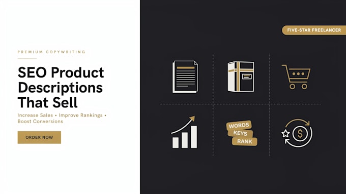 write and rewrite selling SEO product descriptions