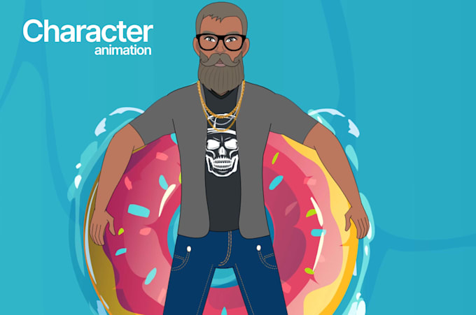 cartoon animation video and 2d character animation