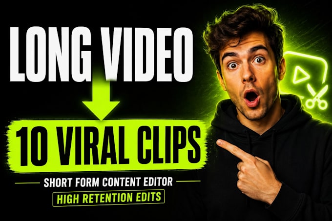 edit high retention short form content for social media
