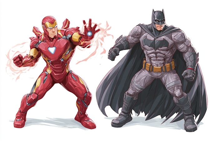 do a superhero comic