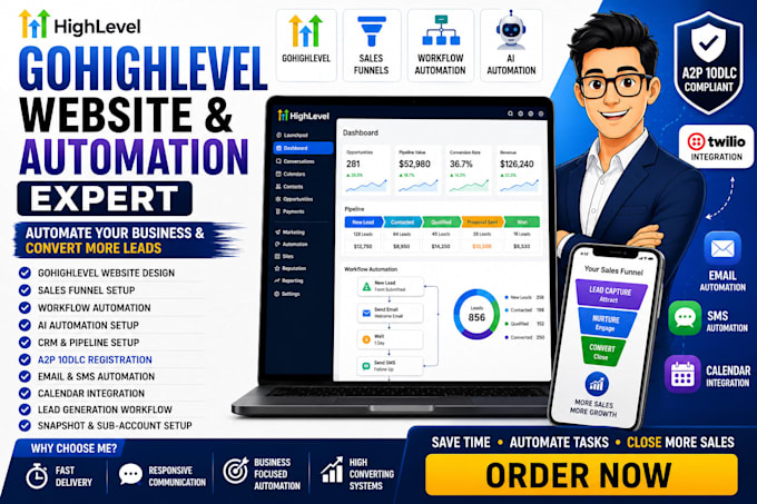 setup gohighlevel a2p registration for SMS marketing
