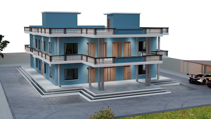 3d modeling and rendering architecture