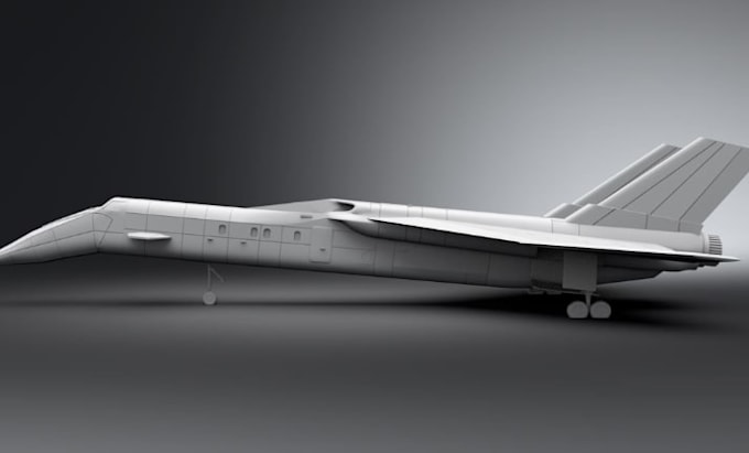 do 3d plane model 3d aircraft aerospace cad model drone uav design