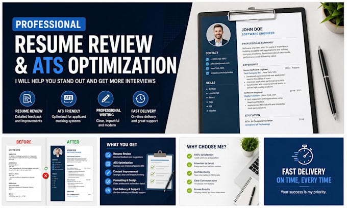 review and improve your resume or CV