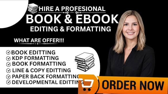 book editting and formatting,amazon KDP formatting ,developmental book editting