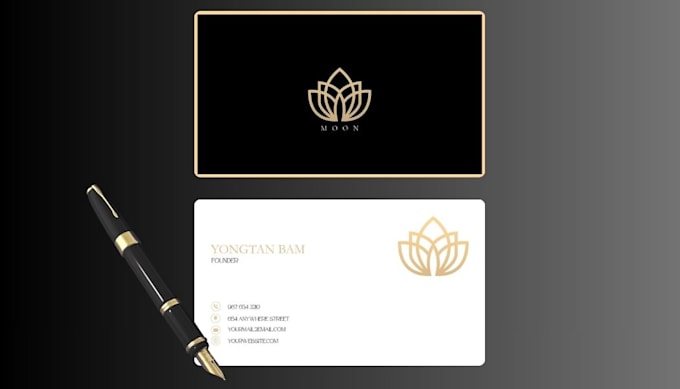 provide a premium modern business card