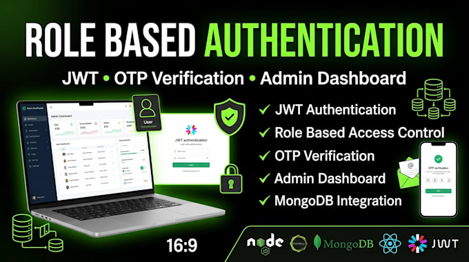 develop full stack mern web application with role based authentication