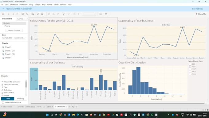 build world class dashboards and visuals in tableau