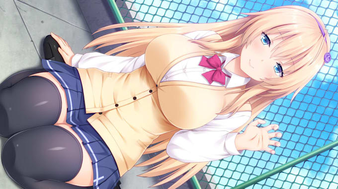 draw lewd, ecchi, nsfw anime style character