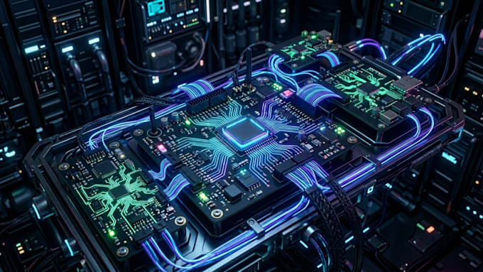 design custom electronics pcb, circuit schematic and board layout