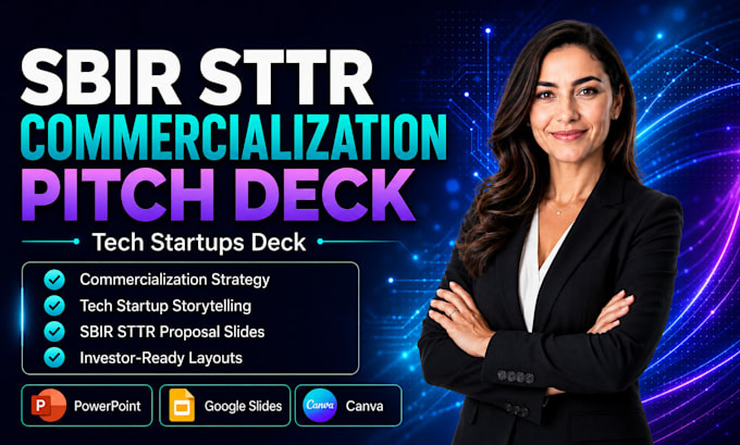 design nih sbir commercialization pitch deck medtech startups deck