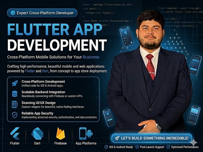 create high performance ios and android apps using flutter