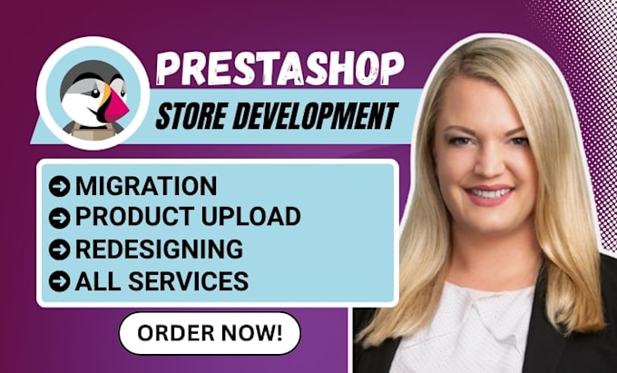 develop prestashop ecommerce store, prestashop fix any bug, error and redesign