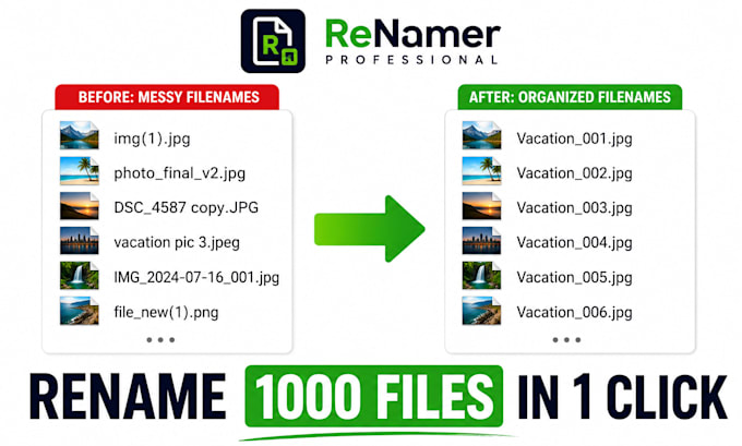 provide a professional batch file renamer desktop software for windows