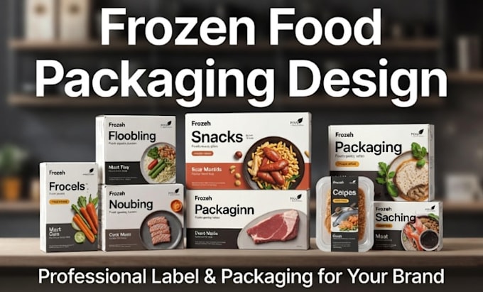 frozen food packaging design for small manufacturers