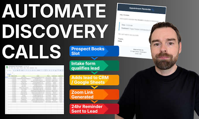 build an automated discovery call booking funnel for coaches