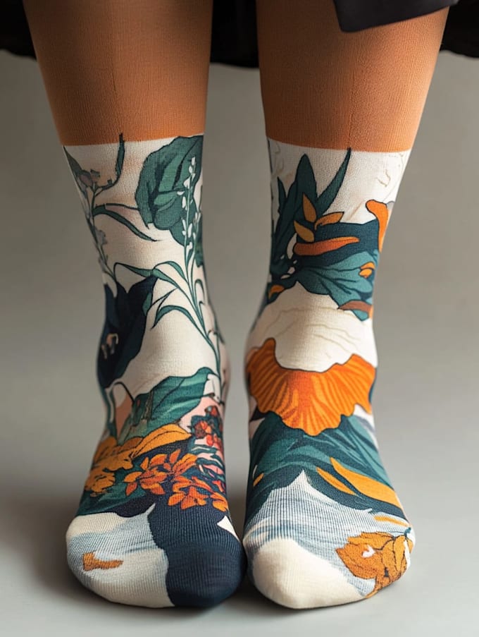 create professional 3d socks designs and realistic mockup