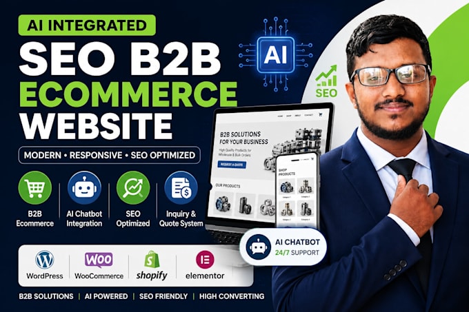 build an ai powered SEO optimized ecommerce website