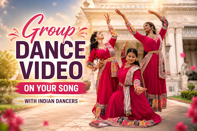 create original group dance video for your song