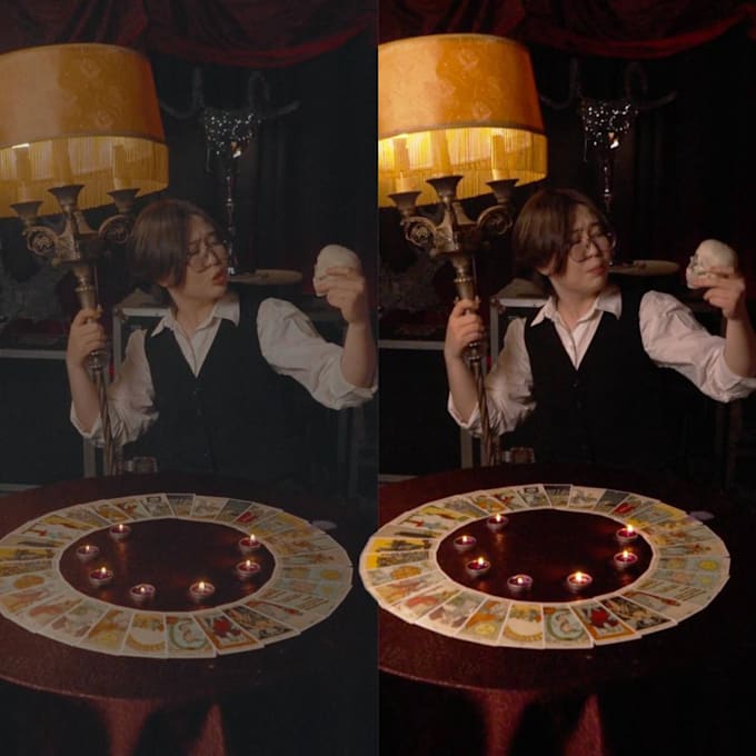 do professional video color grading