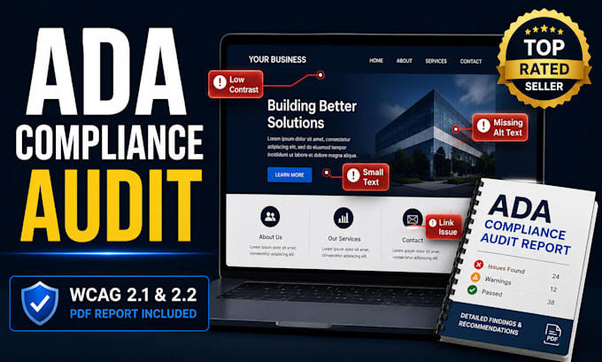 audit your website for ada and wcag accessibility compliance