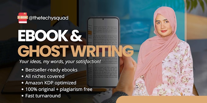 be your professional ebook ghost writer