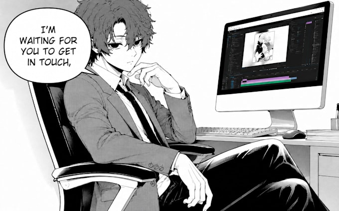 editing, scriptwriting, and voiceover for your manga recap in one day