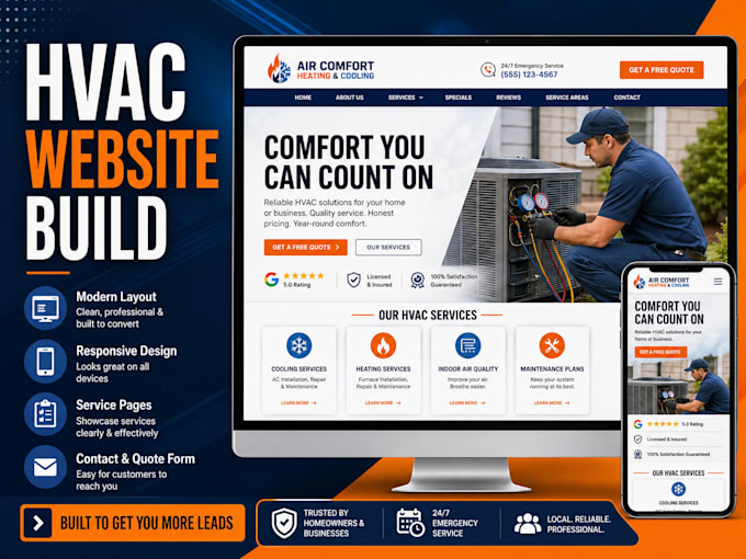 develop a responsive wordpress website with elementor